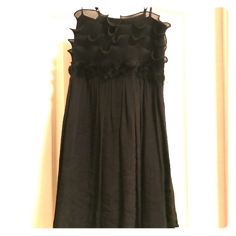 Black cocktail dress